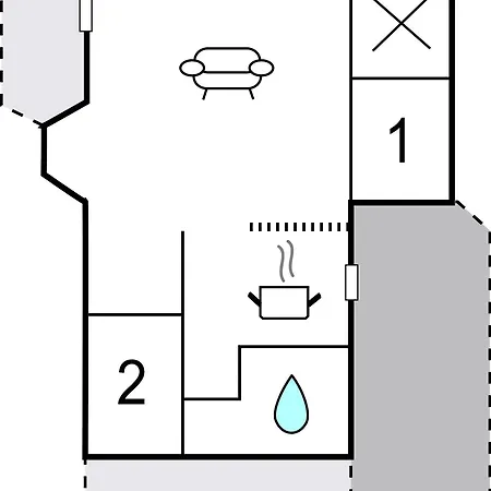 Σπίτι διακοπών Lillebo Børkop